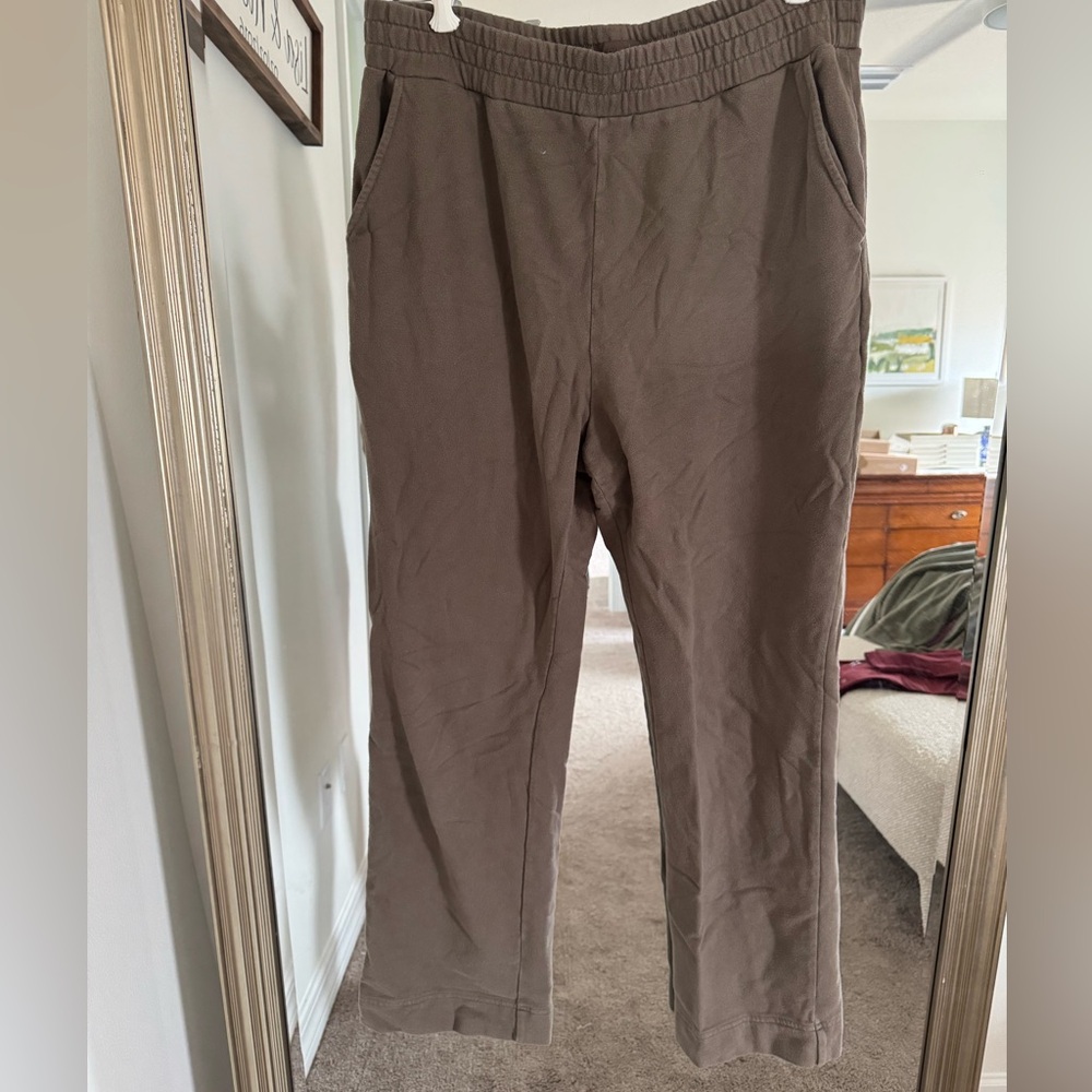 nuuds Brown Jersey Sweat Pants